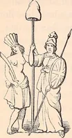 An illustration from England under the house of Hanover; : its history and condition during the reigns of the three Georges, illustrated from the caricatures and satires of the day. (1848)