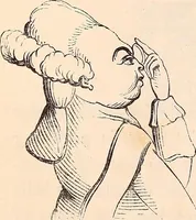 An illustration from England under the house of Hanover; : its history and condition during the reigns of the three Georges, illustrated from the caricatures and satires of the day. (1848)