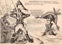 Picture 151 of 183 from England under the house of Hanover; : its history and condition during the reigns of the three Georges, illustrated from the caricatures and satires of the day. (1848), leaf 423