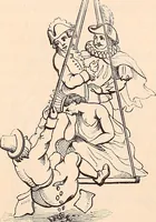 An illustration from England under the house of Hanover; : its history and condition during the reigns of the three Georges, illustrated from the caricatures and satires of the day. (1848)