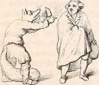 Picture 29 of 183 from England under the house of Hanover; : its history and condition during the reigns of the three Georges, illustrated from the caricatures and satires of the day. (1848), leaf 84