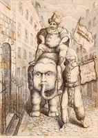 Picture 39 of 183 from England under the house of Hanover; : its history and condition during the reigns of the three Georges, illustrated from the caricatures and satires of the day. (1848), leaf 99