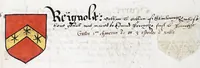 Picture 15 of 27 from English armorial : manuscript (1603), leaf 112