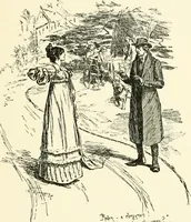 An illustration from English book-illustration of to-day; appreciations of the work of living English illustrators, with lists of their books (1903)