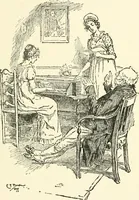 An illustration from English book-illustration of to-day; appreciations of the work of living English illustrators, with lists of their books (1903)