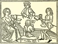 An illustration from English book-illustration of to-day; appreciations of the work of living English illustrators, with lists of their books (1903)