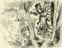 An illustration from English caricaturists and graphic humourists of the nineteeth century : How they illustrated and interpreted their times (1886)