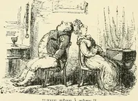 An illustration from English caricaturists and graphic humourists of the nineteeth century : How they illustrated and interpreted their times (1886)