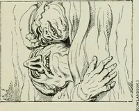 An illustration from English caricaturists and graphic humourists of the nineteeth century : How they illustrated and interpreted their times (1886)
