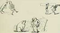 An illustration from English caricaturists and graphic humourists of the nineteeth century : How they illustrated and interpreted their times (1886)