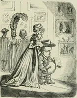 An illustration from English caricaturists and graphic humourists of the nineteeth century : How they illustrated and interpreted their times (1886)
