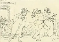 Picture 28 of 75 from English caricaturists and graphic humourists of the nineteeth century : How they illustrated and interpreted their times (1886), leaf 84
