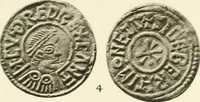 An illustration from A catalogue of English coins in the British museum. Anglo-Saxon series .. (1887)
