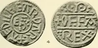 An illustration from A catalogue of English coins in the British museum. Anglo-Saxon series .. (1887)