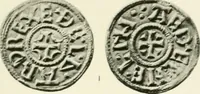 An illustration from A catalogue of English coins in the British museum. Anglo-Saxon series .. (1887)