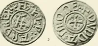 An illustration from A catalogue of English coins in the British museum. Anglo-Saxon series .. (1887)