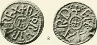 An illustration from A catalogue of English coins in the British museum. Anglo-Saxon series .. (1887)