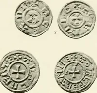 An illustration from A catalogue of English coins in the British museum. Anglo-Saxon series .. (1887)