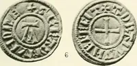 An illustration from A catalogue of English coins in the British museum. Anglo-Saxon series .. (1887)