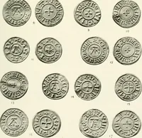 An illustration from A catalogue of English coins in the British museum. Anglo-Saxon series .. (1887)