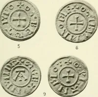 An illustration from A catalogue of English coins in the British museum. Anglo-Saxon series .. (1887)