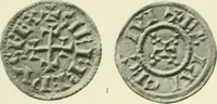 An illustration from A catalogue of English coins in the British museum. Anglo-Saxon series .. (1887)