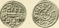 An illustration from A catalogue of English coins in the British museum. Anglo-Saxon series .. (1887)