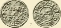 An illustration from A catalogue of English coins in the British museum. Anglo-Saxon series .. (1887)