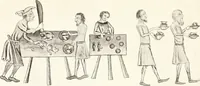 Picture 28 of 125 from English costume from prehistoric times to the end of the eighteenth century (1910), leaf 107