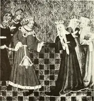 An illustration from English costume from prehistoric times to the end of the eighteenth century (1910)