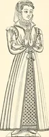 An illustration from English costume from prehistoric times to the end of the eighteenth century (1910)