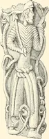 An illustration from English costume from prehistoric times to the end of the eighteenth century (1910)