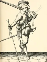 An illustration from English costume from prehistoric times to the end of the eighteenth century (1910)