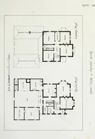 An illustration from English country houses. Forty-five views and plans of recently erected mansions, private residences, parsonage-houses, farm-houses, lodges, and cottages: with a practical treatise on house-building (1870)