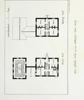 An illustration from English country houses. Forty-five views and plans of recently erected mansions, private residences, parsonage-houses, farm-houses, lodges, and cottages: with a practical treatise on house-building (1870)