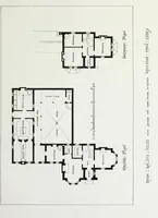An illustration from English country houses. Forty-five views and plans of recently erected mansions, private residences, parsonage-houses, farm-houses, lodges, and cottages: with a practical treatise on house-building (1870)
