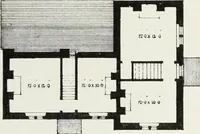 An illustration from English country houses. Forty-five views and plans of recently erected mansions, private residences, parsonage-houses, farm-houses, lodges, and cottages: with a practical treatise on house-building (1870)