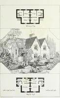 An illustration from English country houses. Forty-five views and plans of recently erected mansions, private residences, parsonage-houses, farm-houses, lodges, and cottages: with a practical treatise on house-building (1870)
