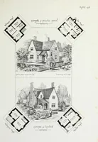 An illustration from English country houses. Forty-five views and plans of recently erected mansions, private residences, parsonage-houses, farm-houses, lodges, and cottages: with a practical treatise on house-building (1870)