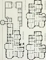 An illustration from English country houses. Forty-five views and plans of recently erected mansions, private residences, parsonage-houses, farm-houses, lodges, and cottages: with a practical treatise on house-building (1870)