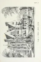 An illustration from English country houses. Forty-five views and plans of recently erected mansions, private residences, parsonage-houses, farm-houses, lodges, and cottages: with a practical treatise on house-building (1870)