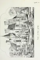 An illustration from English country houses. Forty-five views and plans of recently erected mansions, private residences, parsonage-houses, farm-houses, lodges, and cottages: with a practical treatise on house-building (1870)
