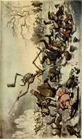 An illustration from The English dance of death, from the designs of Thomas Rowlandson; (1903)