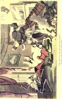 An illustration from The english dance of death, from the designs of Thomas Rowlandson. With metrical illus. by the author of "Doctor Syntaz" (1903)