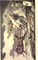 Picture 19 of 36 from The english dance of death, from the designs of Thomas Rowlandson. With metrical illus. by the author of "Doctor Syntaz" (1903), leaf 178