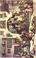 Picture 35 of 36 from The english dance of death, from the designs of Thomas Rowlandson. With metrical illus. by the author of "Doctor Syntaz" (1903), leaf 319