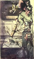Picture 4 of 36 from The english dance of death, from the designs of Thomas Rowlandson. With metrical illus. by the author of "Doctor Syntaz" (1903), leaf 46