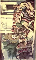 An illustration from The english dance of death, from the designs of Thomas Rowlandson. With metrical illus. by the author of "Doctor Syntaz" (1903)