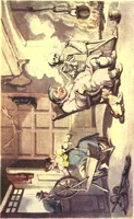 Picture 7 of 36 from The english dance of death, from the designs of Thomas Rowlandson. With metrical illus. by the author of "Doctor Syntaz" (1903), leaf 73