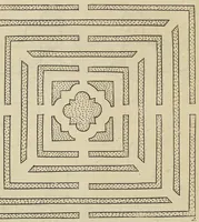 An illustration from The English gardner, or, A sure guide to young planters & gardeners : in three parts. I. Shewing the way and order of planting and raising all sorts of stocks, fruit-trees, and shrubs ... II. How to order the kitchin-garden, for all sorts of herbs, roots, and sallads. III. The ordering of the garden of pleasure ... (1688)